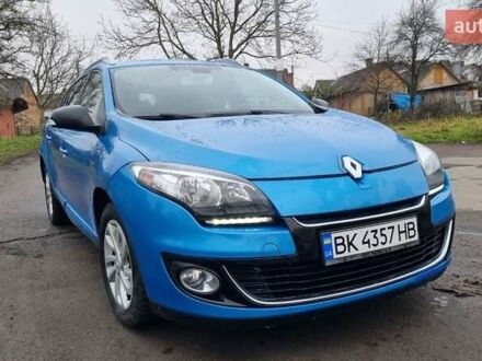 Синий Рено Меган, объемом двигателя 1.5 л и пробегом 187 тыс. км за 8700 $, фото 1 на Automoto.ua