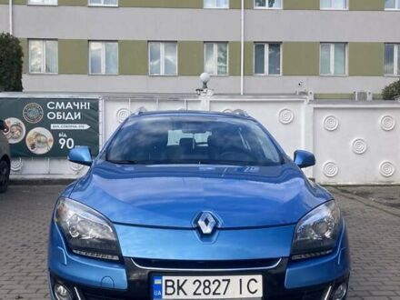 Рено Меган 2013 в Дубно на Automoto.ua Синий Рено Меган, объемом двигателя 1.5 л и пробегом 257 тыс. км за 8300 $, фото 1 на Automoto.ua