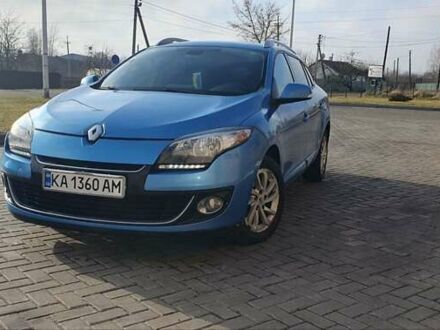 Рено Меган 2013 в Любомль на Automoto.ua Синий Рено Меган, объемом двигателя 1.46 л и пробегом 252 тыс. км за 7400 $, фото 1 на Automoto.ua
