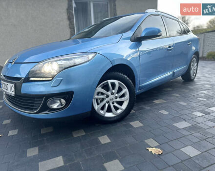 Синий Рено Меган, объемом двигателя 1.5 л и пробегом 257 тыс. км за 8600 $, фото 1 на Automoto.ua