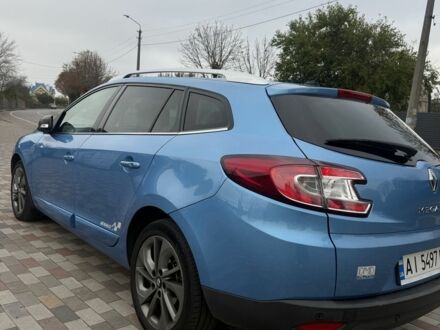 Рено Меган 2014 в Белой Церкве на Automoto.ua Синий Рено Меган, объемом двигателя 1.6 л и пробегом 229 тыс. км за 9500 $, фото 1 на Automoto.ua
