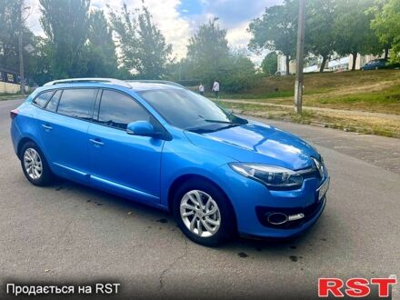 Синий Рено Меган, объемом двигателя 1.5 л и пробегом 200 тыс. км за 7900 $, фото 1 на Automoto.ua
