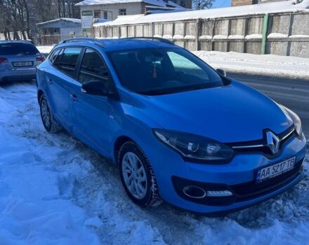 Синій Рено Меган, об'ємом двигуна 1.6 л та пробігом 216 тис. км за 8499 $, фото 1 на Automoto.ua