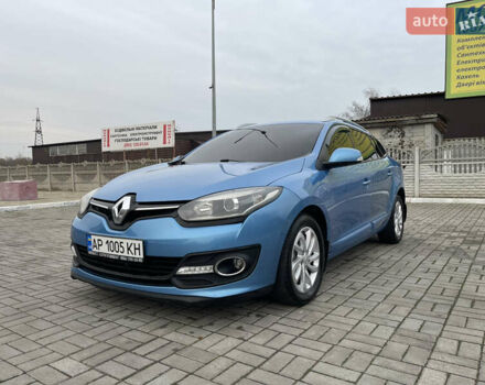 Синий Рено Меган, объемом двигателя 1.6 л и пробегом 279 тыс. км за 8350 $, фото 1 на Automoto.ua