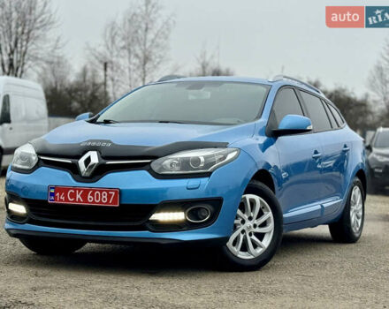 Синий Рено Меган, объемом двигателя 1.5 л и пробегом 194 тыс. км за 9300 $, фото 1 на Automoto.ua