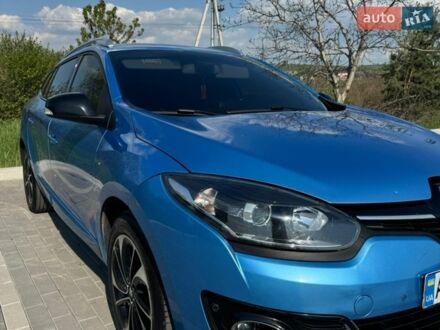 Синий Рено Меган, объемом двигателя 1.6 л и пробегом 245 тыс. км за 8199 $, фото 1 на Automoto.ua