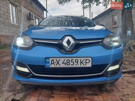Рено Меган 2015 в Харькове на Automoto.ua Синий Рено Меган, объемом двигателя 1.5 л и пробегом 279 тыс. км за 9000 $, фото 1 на Automoto.ua