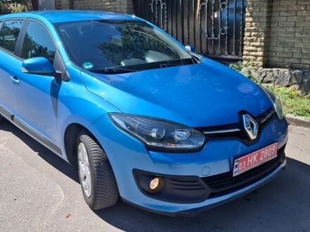 Рено Меган 2015 в Полтаве на Automoto.ua Синий Рено Меган, объемом двигателя 1.6 л и пробегом 205 тыс. км за 8700 $, фото 1 на Automoto.ua