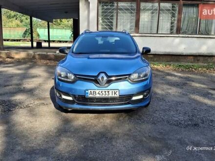 Рено Меган 2015 в Казатине на Automoto.ua Синий Рено Меган, объемом двигателя 1.46 л и пробегом 239 тыс. км за 8200 $, фото 1 на Automoto.ua