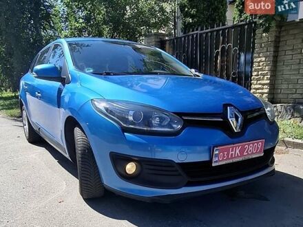 Синий Рено Меган, объемом двигателя 1.6 л и пробегом 205 тыс. км за 8700 $, фото 1 на Automoto.ua