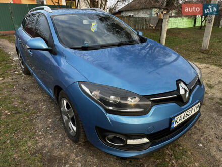 Синій Рено Меган, об'ємом двигуна 1.5 л та пробігом 294 тис. км за 9200 $, фото 1 на Automoto.ua