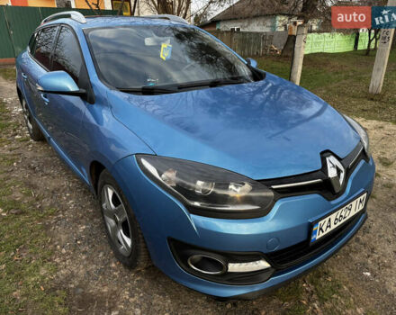 Синий Рено Меган, объемом двигателя 1.5 л и пробегом 294 тыс. км за 9200 $, фото 1 на Automoto.ua