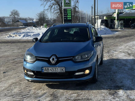 Синий Рено Меган, объемом двигателя 1.46 л и пробегом 248 тыс. км за 7500 $, фото 1 на Automoto.ua