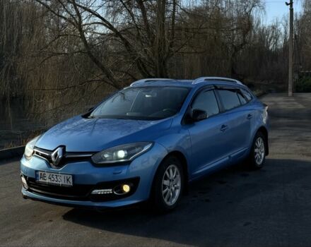 Синий Рено Меган, объемом двигателя 1.5 л и пробегом 248 тыс. км за 7900 $, фото 1 на Automoto.ua