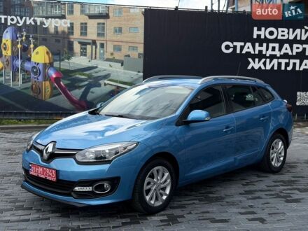Синій Рено Меган, об'ємом двигуна 1.5 л та пробігом 135 тис. км за 10800 $, фото 1 на Automoto.ua