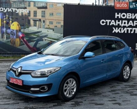 Синий Рено Меган, объемом двигателя 1.5 л и пробегом 135 тыс. км за 10800 $, фото 1 на Automoto.ua