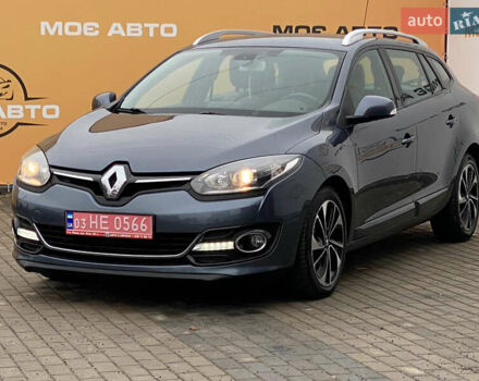 Синий Рено Меган, объемом двигателя 1.5 л и пробегом 153 тыс. км за 9600 $, фото 1 на Automoto.ua