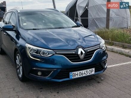 Синий Рено Меган, объемом двигателя 1.5 л и пробегом 237 тыс. км за 10900 $, фото 1 на Automoto.ua