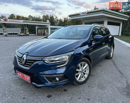 Синий Рено Меган, объемом двигателя 1.5 л и пробегом 230 тыс. км за 12499 $, фото 1 на Automoto.ua