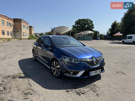 Рено Меган 2016 в Полтаве на Automoto.ua Синий Рено Меган, объемом двигателя 1.46 л и пробегом 145 тыс. км за 14500 $, фото 1 на Automoto.ua