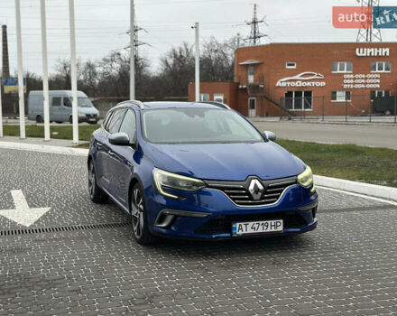 Синий Рено Меган, объемом двигателя 1.6 л и пробегом 236 тыс. км за 12999 $, фото 1 на Automoto.ua