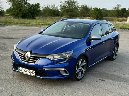 Синий Рено Меган, объемом двигателя 1.6 л и пробегом 240 тыс. км за 13499 $, фото 1 на Automoto.ua