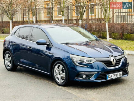 Синий Рено Меган, объемом двигателя 1.46 л и пробегом 264 тыс. км за 11500 $, фото 1 на Automoto.ua
