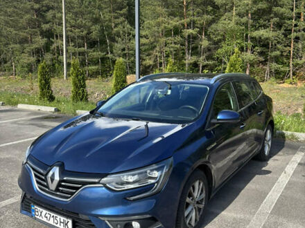 Рено Меган 2016 у Нетешине на Automoto.ua Синій Рено Меган, об'ємом двигуна 1.5 л та пробігом 241 тис. км за 12200 $, фото 1 на Automoto.ua