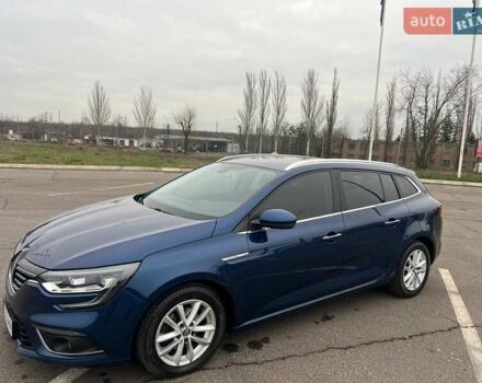 Синий Рено Меган, объемом двигателя 1.5 л и пробегом 201 тыс. км за 13600 $, фото 1 на Automoto.ua