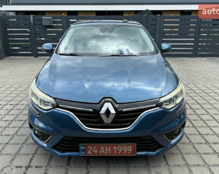 Синий Рено Меган, объемом двигателя 1.5 л и пробегом 140 тыс. км за 8500 $, фото 1 на Automoto.ua