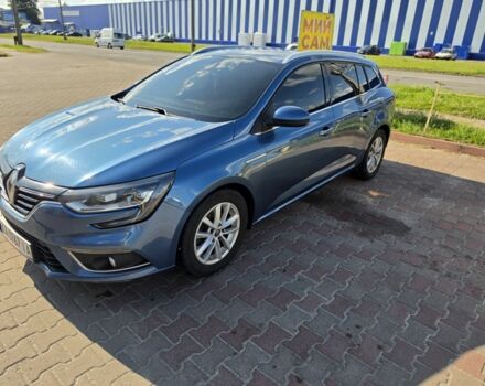 Синий Рено Меган, объемом двигателя 1.5 л и пробегом 221 тыс. км за 11900 $, фото 1 на Automoto.ua