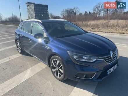 Синий Рено Меган, объемом двигателя 1.5 л и пробегом 130 тыс. км за 13999 $, фото 1 на Automoto.ua