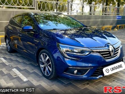 Синий Рено Меган, объемом двигателя 1.5 л и пробегом 215 тыс. км за 12500 $, фото 1 на Automoto.ua