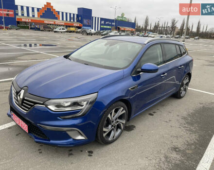 Синий Рено Меган, объемом двигателя 1.5 л и пробегом 198 тыс. км за 14999 $, фото 1 на Automoto.ua