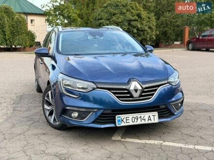 Синий Рено Меган, объемом двигателя 1.5 л и пробегом 255 тыс. км за 13300 $, фото 1 на Automoto.ua