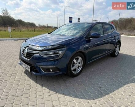 Синий Рено Меган, объемом двигателя 1.5 л и пробегом 92 тыс. км за 11700 $, фото 1 на Automoto.ua