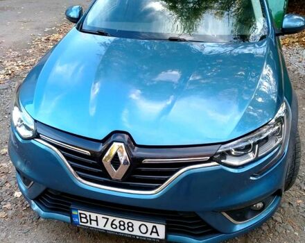 Синий Рено Меган, объемом двигателя 1.5 л и пробегом 255 тыс. км за 11500 $, фото 1 на Automoto.ua