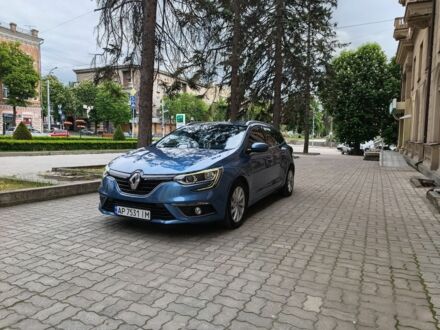 Синий Рено Меган, объемом двигателя 1.5 л и пробегом 188 тыс. км за 13500 $, фото 1 на Automoto.ua