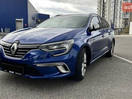 Синий Рено Меган, объемом двигателя 1.5 л и пробегом 252 тыс. км за 14200 $, фото 1 на Automoto.ua
