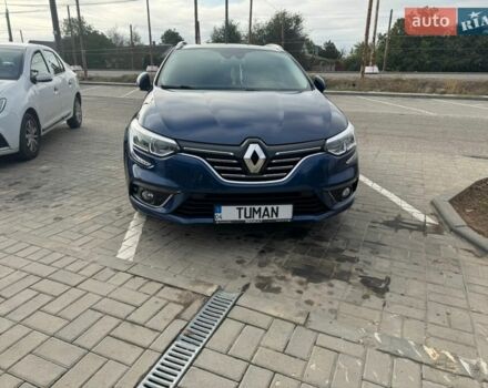 Синий Рено Меган, объемом двигателя 1.5 л и пробегом 252 тыс. км за 13500 $, фото 1 на Automoto.ua