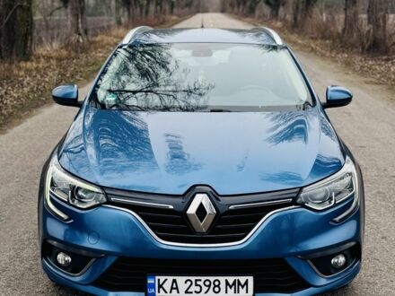 Синий Рено Меган, объемом двигателя 1.5 л и пробегом 280 тыс. км за 12700 $, фото 1 на Automoto.ua