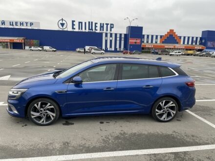 Синий Рено Меган, объемом двигателя 1.5 л и пробегом 198 тыс. км за 14999 $, фото 1 на Automoto.ua