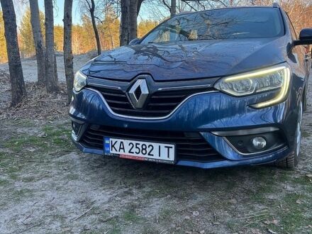 Синий Рено Меган, объемом двигателя 1.46 л и пробегом 160 тыс. км за 13000 $, фото 1 на Automoto.ua