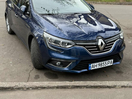 Синій Рено Меган, об'ємом двигуна 1.5 л та пробігом 10 тис. км за 14000 $, фото 1 на Automoto.ua