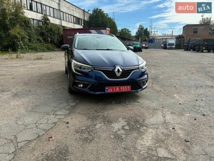 Синій Рено Меган, об'ємом двигуна 1.5 л та пробігом 176 тис. км за 12600 $, фото 1 на Automoto.ua