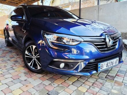 Синий Рено Меган, объемом двигателя 1.5 л и пробегом 208 тыс. км за 13499 $, фото 1 на Automoto.ua