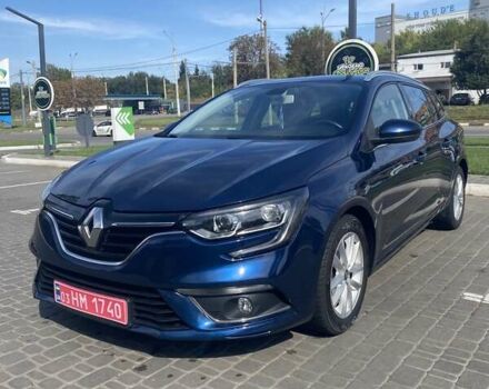 Синий Рено Меган, объемом двигателя 1.5 л и пробегом 215 тыс. км за 11000 $, фото 1 на Automoto.ua