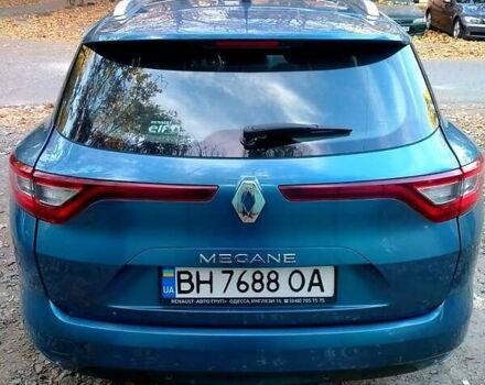 Синий Рено Меган, объемом двигателя 1.5 л и пробегом 255 тыс. км за 11500 $, фото 1 на Automoto.ua