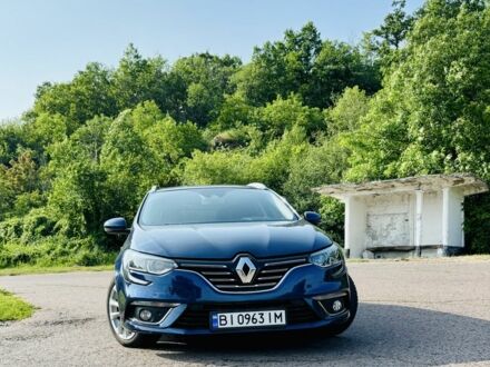 Рено Меган 2017 в Лубнах на Automoto.ua Синий Рено Меган, объемом двигателя 1.5 л и пробегом 202 тыс. км за 13200 $, фото 1 на Automoto.ua