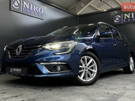 Синий Рено Меган, объемом двигателя 1.6 л и пробегом 147 тыс. км за 14500 $, фото 1 на Automoto.ua